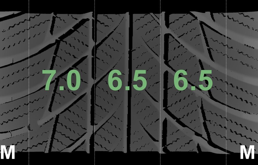 Mini Mini Countryman F60 531 17 inch Bridgestone Runflat Winter tires New Original