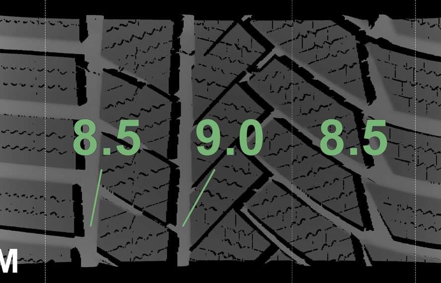 BMW BMW 5 6 series F06 F10 F11 F12 F13 328 18 inch Continental Runflat Winter tires New Original