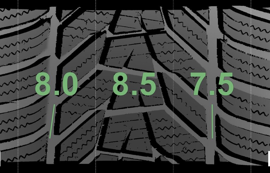 Mercedes Mercedes X Class W470 19 inch Hankook Winter tires New Original