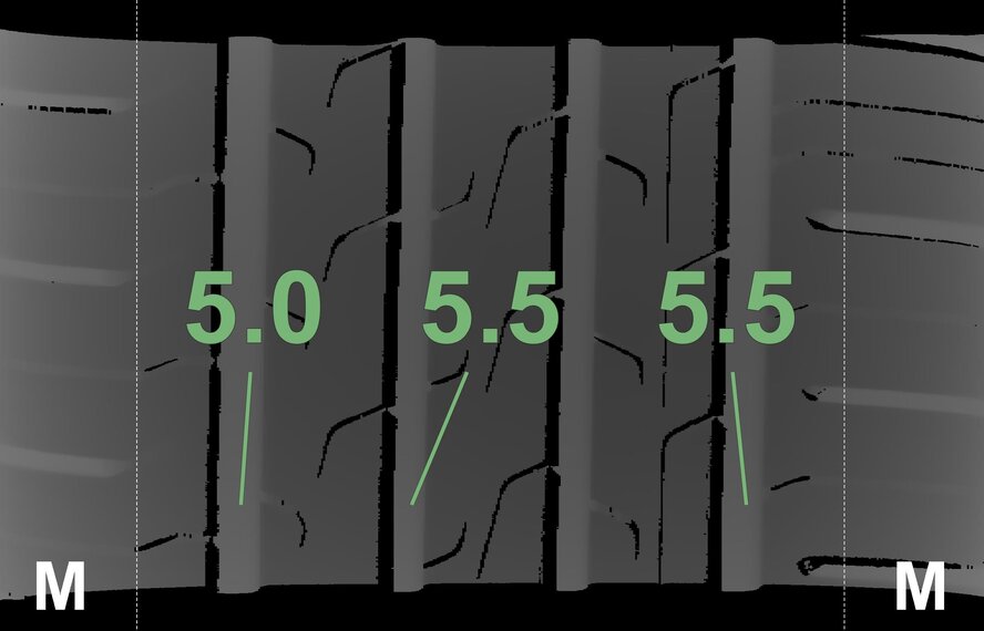 Mercedes Mercedes C-Class C206 S206 W206 17 inch Continental Summer Tires Original