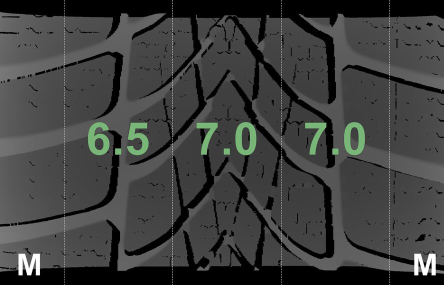 Mini Mini Cooper / S / One / Convertible F55 F56 F57 499 17 inch Dunlop Runflat Winter tires Original