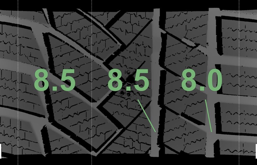 BMW BMW 5 6 series F06 F10 F11 F12 F13 328 18 inch Continental Runflat Winter tires New Original