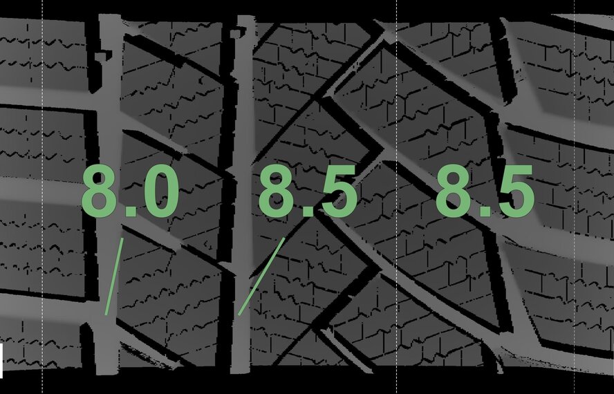 BMW BMW 5 6 series F06 F10 F11 F12 F13 328 18 inch Continental Runflat Winter tires New Original