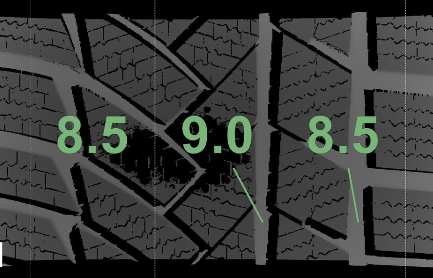 BMW BMW 5 6 series F06 F10 F11 F12 F13 328 18 inch Continental Runflat Winter tires New Original