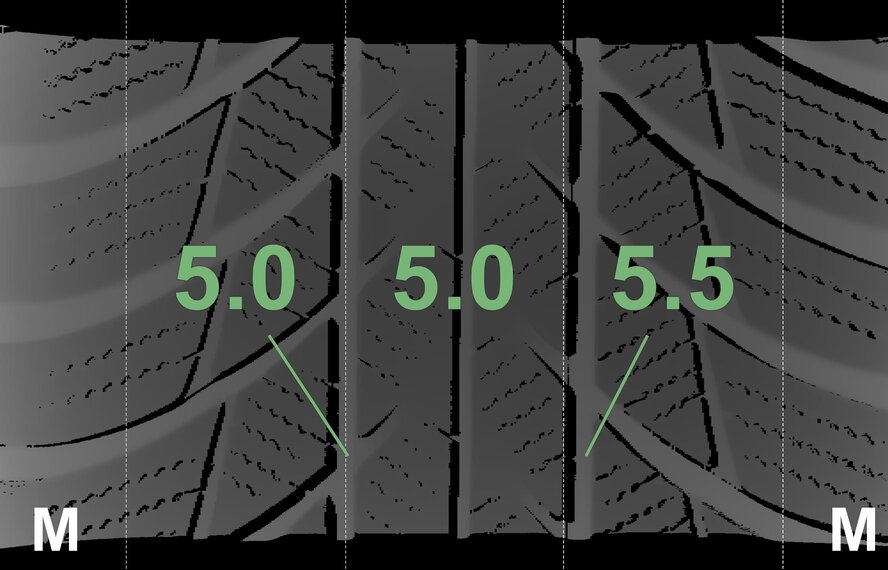Audi Audi Q2 SQ2 81A 16 inch Bridgestone Winter tires Original
