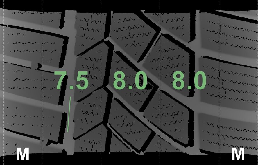 Mini Mini Cooper / S / One / Convertible F55 F56 F57 495 16 inch Continental Runflat Winter tires New Original