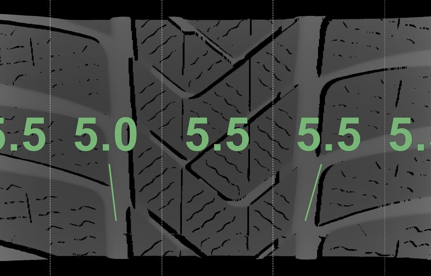 Mercedes Mercedes C-Class C206 S206 W206 18 inch Pirelli Runflat Winter tires Original