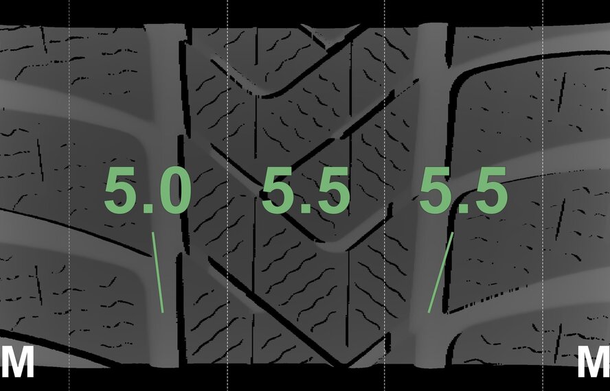 Mercedes Mercedes C-Class C206 S206 W206 18 inch Pirelli Runflat Winter tires Original