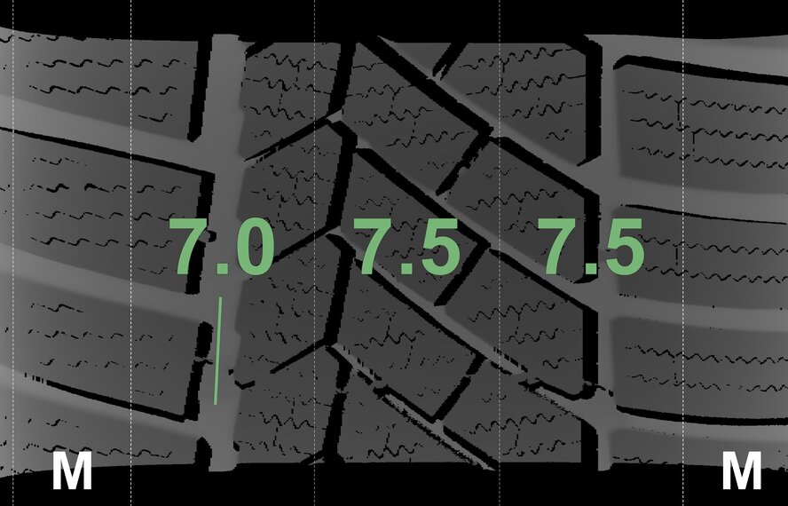 BMW BMW 2 series F45 F46 Active Gran Tourer 471 16 inch Continental Winter tires Original