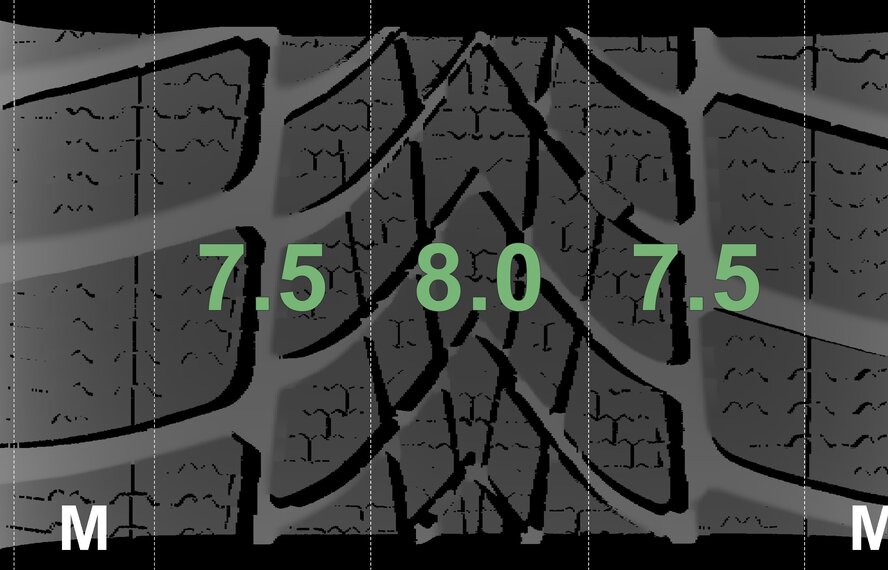 Mini Mini Cooper / S / One / Convertible F55 F56 F57 499 17 inch Dunlop Runflat Winter tires Original