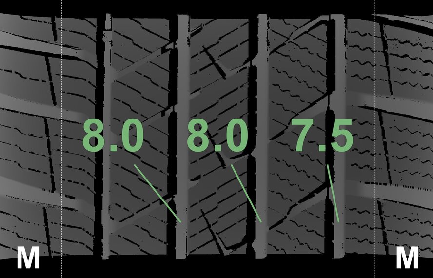 BMW BMW 2 series F45 F46 Active Gran Tourer 478 17 inch Vredestein All-Season (4 seasons) New Original