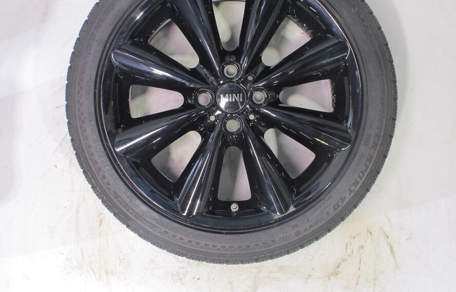 Mini Mini R50 R52 R53 R55 R56 Clubman Cooper Conical Spoke 17 inch Dunlop Runflat Winter tires Original