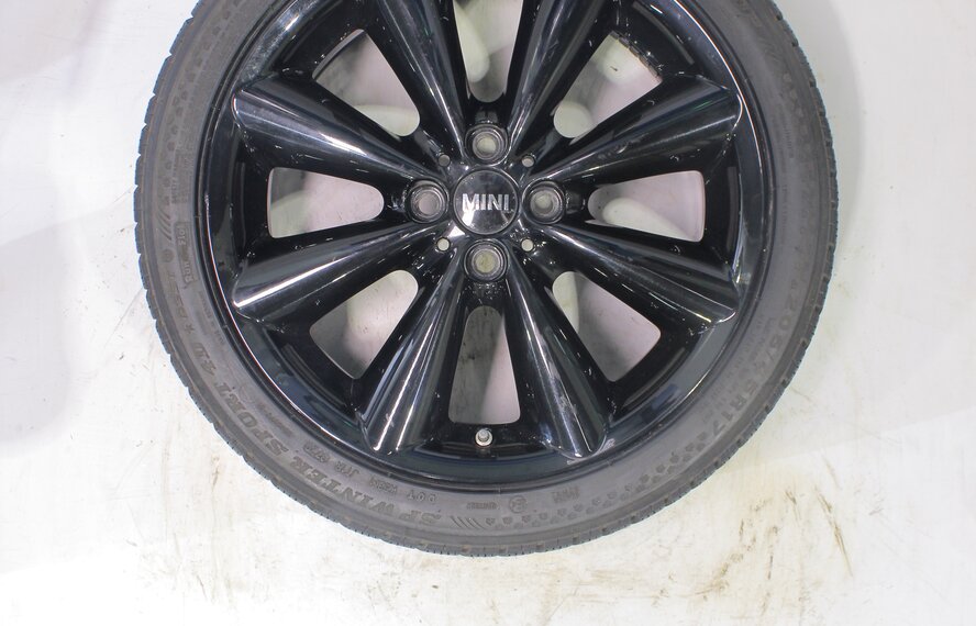 Mini Mini R50 R52 R53 R55 R56 Clubman Cooper Conical Spoke 17 inch Dunlop Runflat Winter tires Original