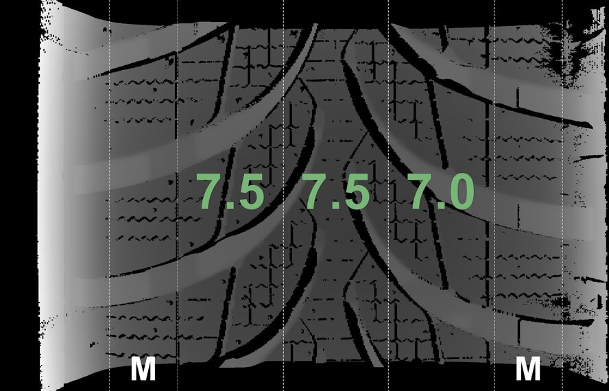 BMW BMW i3 I01 428 19 inch Bridgestone Winter tires New Original