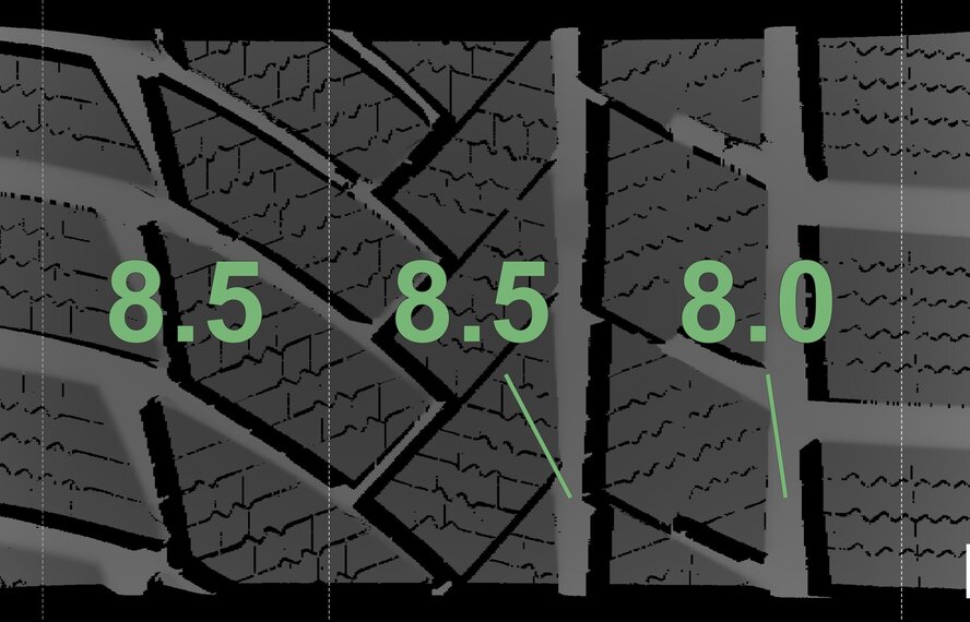 BMW BMW 5 series G30 G31 8 series G14 G15 G16 642 18 inch Continental Runflat Winter tires New Original