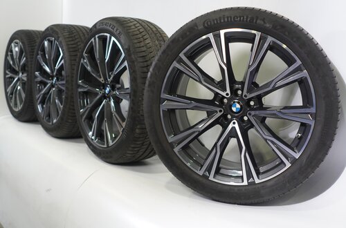 BMW BMW X7 G07 758i 22 inch rims Continental Runflat Summer Tires Original