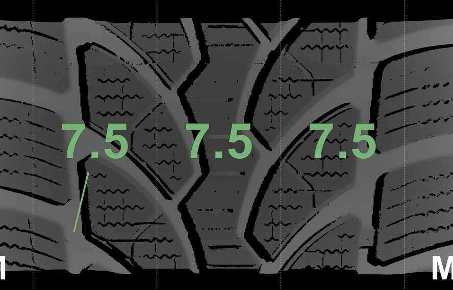 Mercedes Mercedes C-Class W205 S205 C205 17 inch Bridgestone Winter tires Original