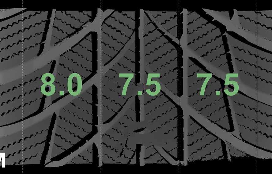 Mini Mini Countryman F60 JCW815 18 inch Bridgestone Runflat Winter tires New Original