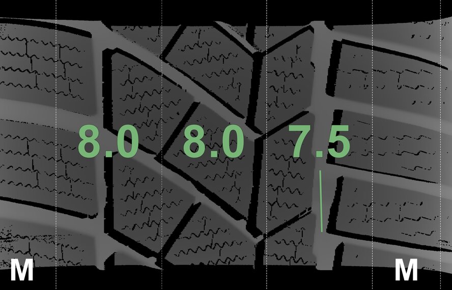 BMW BMW 2 series F45 F46 Active Gran Tourer 483M 17 inch Continental Winter tires Original