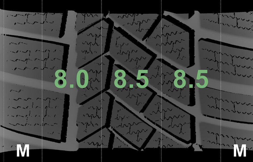 BMW BMW 2 series F45 F46 Active Gran Tourer 483M 17 inch Continental Winter tires Original