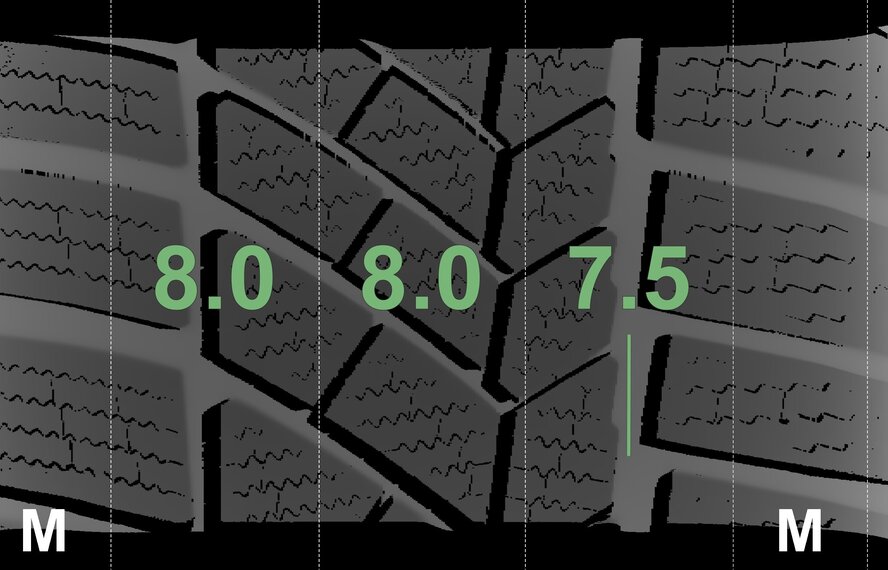 BMW BMW 2 series F45 F46 Active Gran Tourer 483M 17 inch Continental Winter tires Original