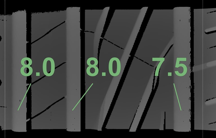 Audi Audi Q5 SQ5 80A 21 inch Uniroyal Summer Tires Original