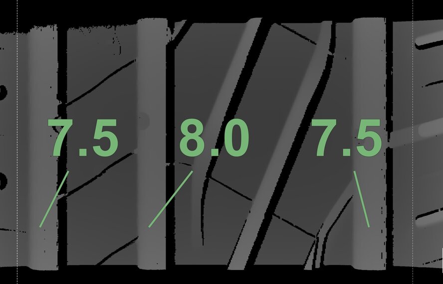 Audi Audi Q5 SQ5 80A 21 inch Uniroyal Summer Tires Original