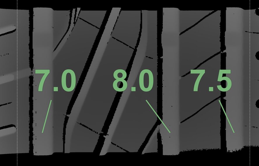 Audi Audi Q5 SQ5 80A 21 inch Uniroyal Summer Tires Original