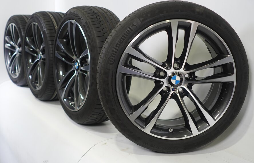 BMW BMW 3 series GT F34 598M 19 inch Continental Runflat Summer Tires New Original