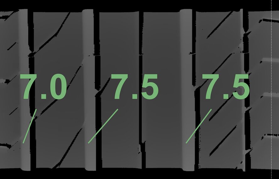 BMW BMW 3 series GT F34 598M 19 inch Continental Runflat Summer Tires New Original