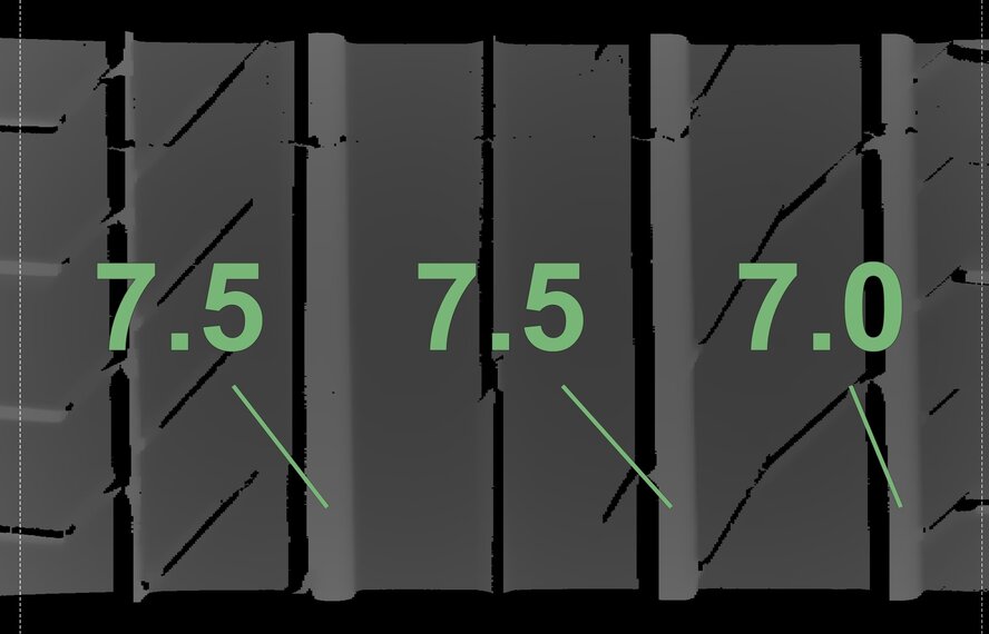 BMW BMW 3 series GT F34 598M 19 inch Continental Runflat Summer Tires New Original