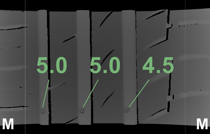 BMW BMW 3 series GT F34 598M 19 inch Continental Runflat Summer Tires New Original