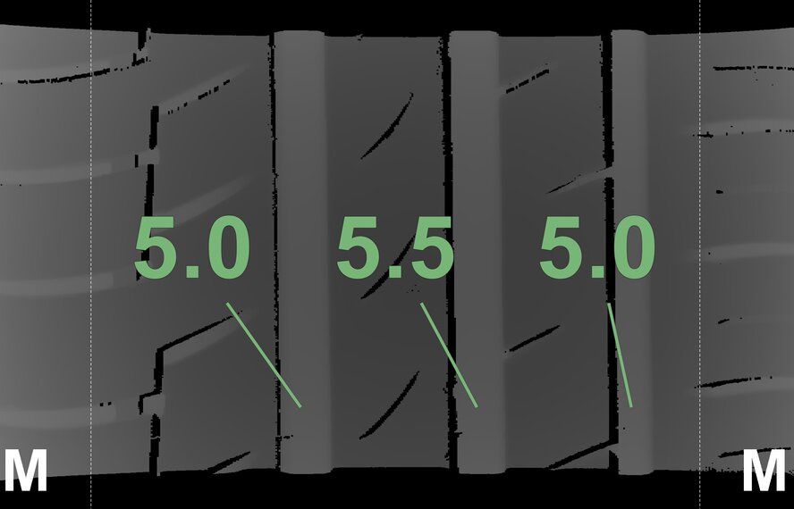 BMW BMW 3 series GT F34 598M 19 inch Continental Runflat Summer Tires New Original