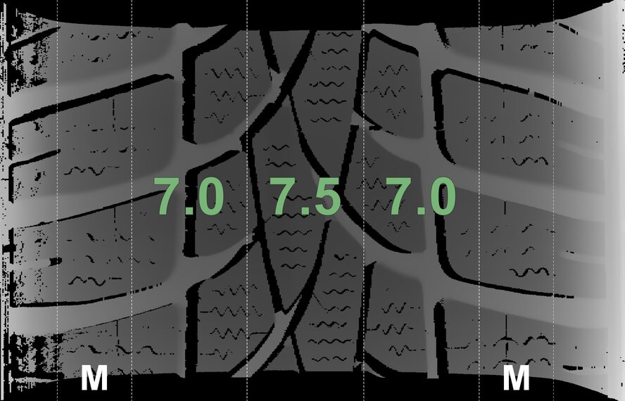 Mini Mini Cooper / S / One / Convertible F55 F56 F57 508 16 inch Dunlop Runflat Winter tires Original