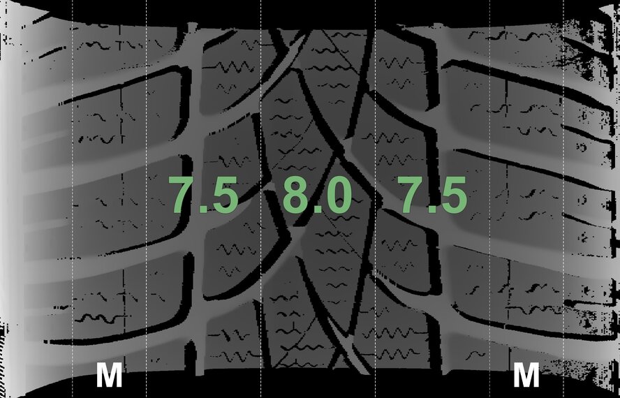 Mini Mini Cooper / S / One / Convertible F55 F56 F57 508 16 inch Dunlop Runflat Winter tires Original