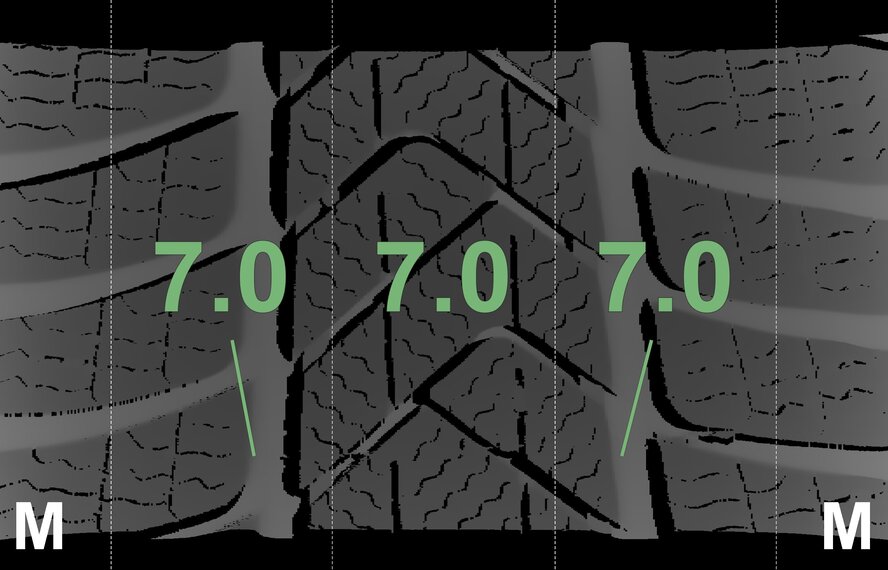 BMW BMW 5 6 series F06 F10 F11 F12 F13 236 17 inch Pirelli Runflat Winter tires Original