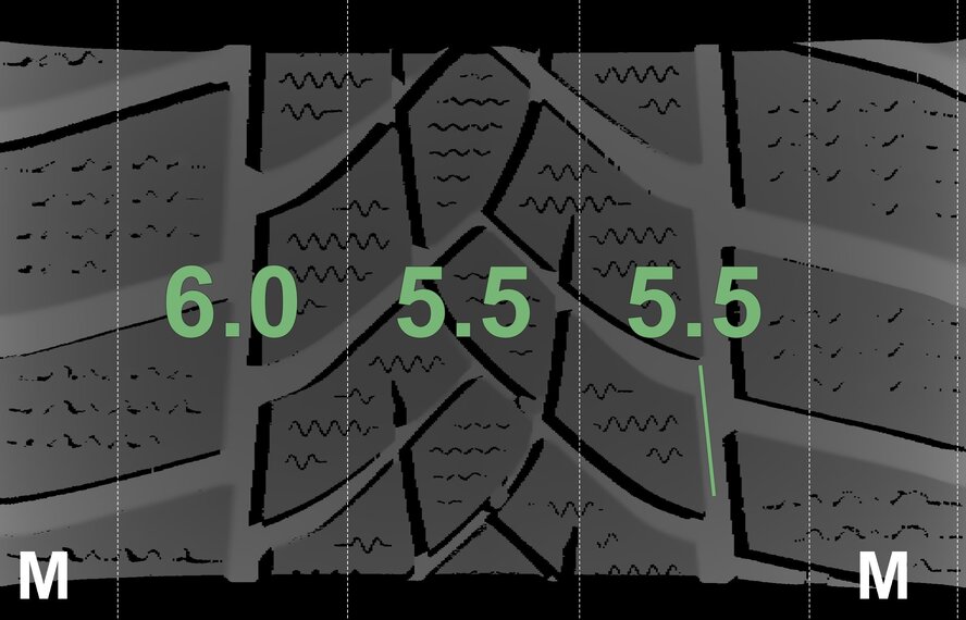 BMW BMW 3 4 series F30 F31 F32 F33 F36 390 16 inch Goodyear Runflat Winter tires Original