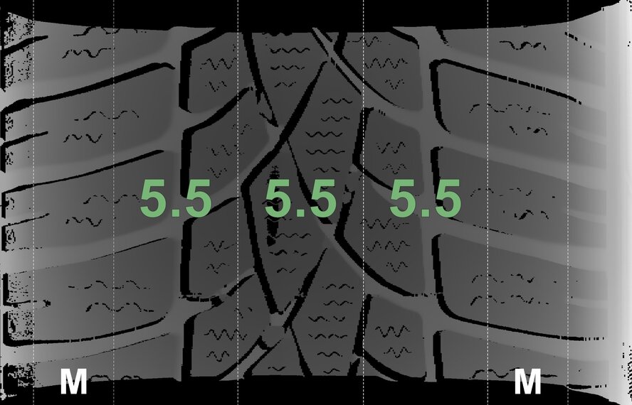 Mini Mini Cooper / S / One / Convertible F55 F56 F57 508 16 inch Dunlop Runflat Winter tires Original