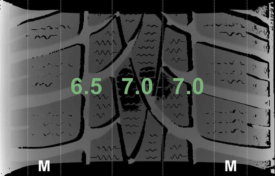 Mini Mini Cooper / S / One / Convertible F55 F56 F57 508 16 inch Dunlop Runflat Winter tires Original