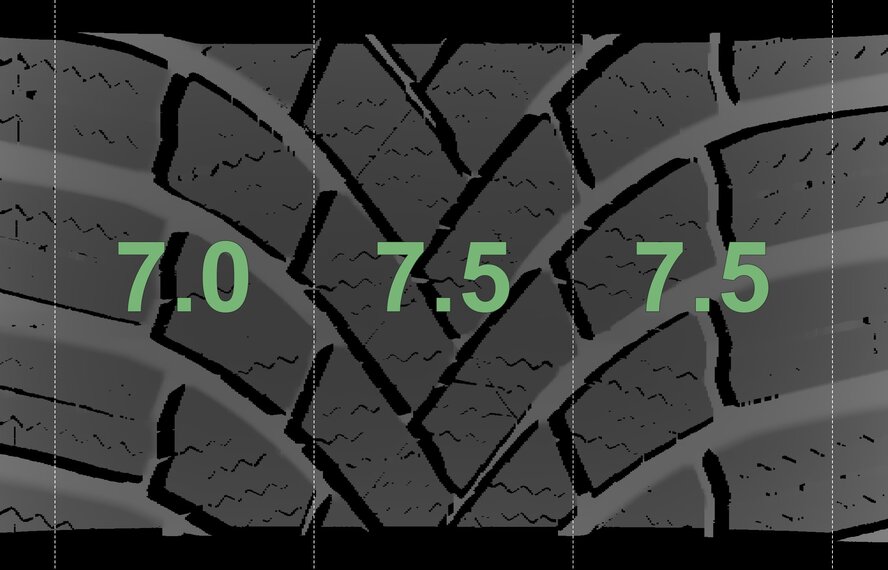 Mini Mini Clubman F54 518 17 inch Bridgestone Winter tires Original