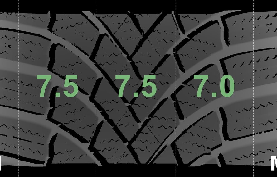 Mini Mini Clubman F54 518 17 inch Bridgestone Winter tires Original