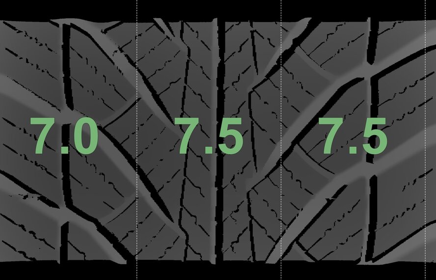 BMW BMW 5 series G30 G31 8 series G14 G15 G16 619 18 inch Goodyear Winter tires Original