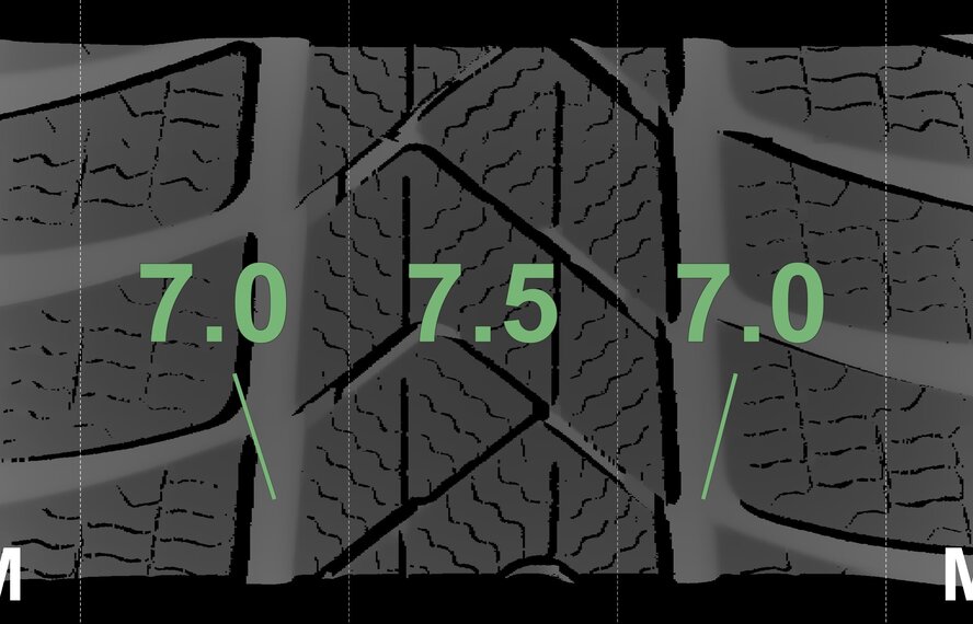 BMW BMW 5 series G30 G31 8 series G14 G15 G16 633 19 inch Pirelli Runflat Winter tires Original