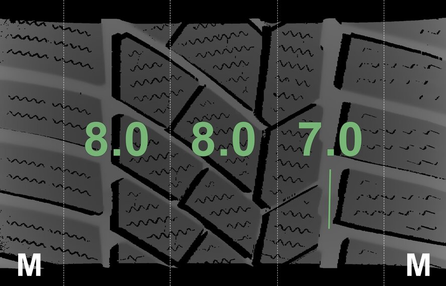 BMW BMW 2 series F45 F46 Active Gran Tourer 478 17 inch Continental Runflat Winter tires Original