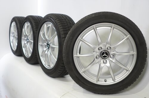 Mercedes Mercedes A B CLA Class W176 W117 W246 17 inch rims Continental Winter tires Original