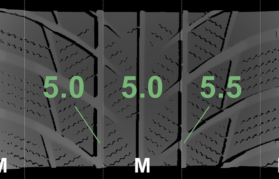 Mini Mini Clubman F54 518 17 inch Bridgestone Runflat Winter tires Original