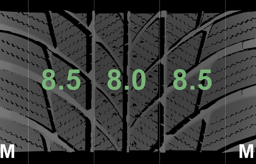 BMW BMW X1 F48 X2 F39 385 17 inch Bridgestone Runflat Winter tires New Original