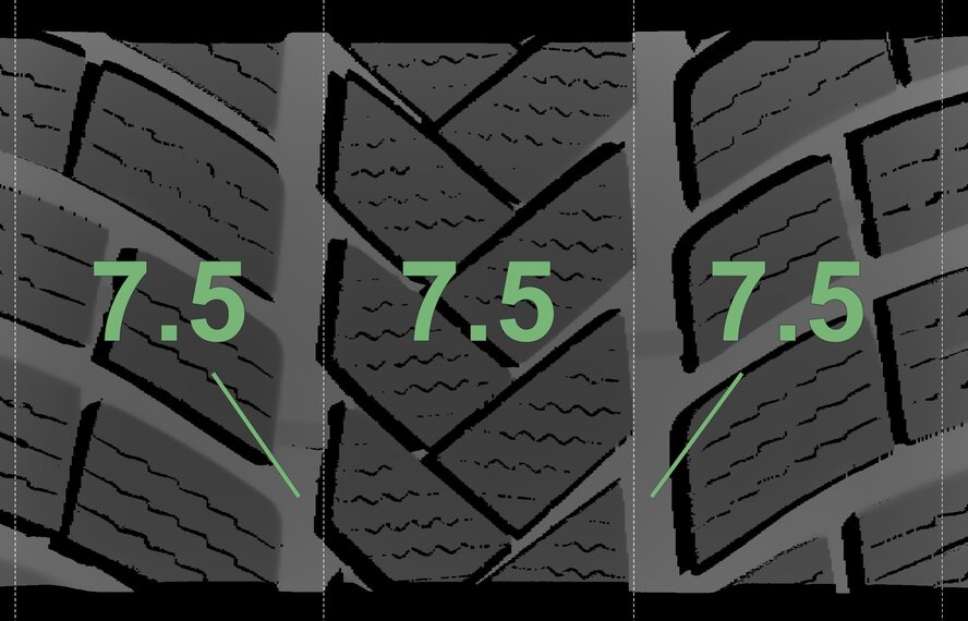 BMW BMW 5 series G30 G31 8 series G14 G15 G16 727M 19 inch Vredestein Winter tires Original