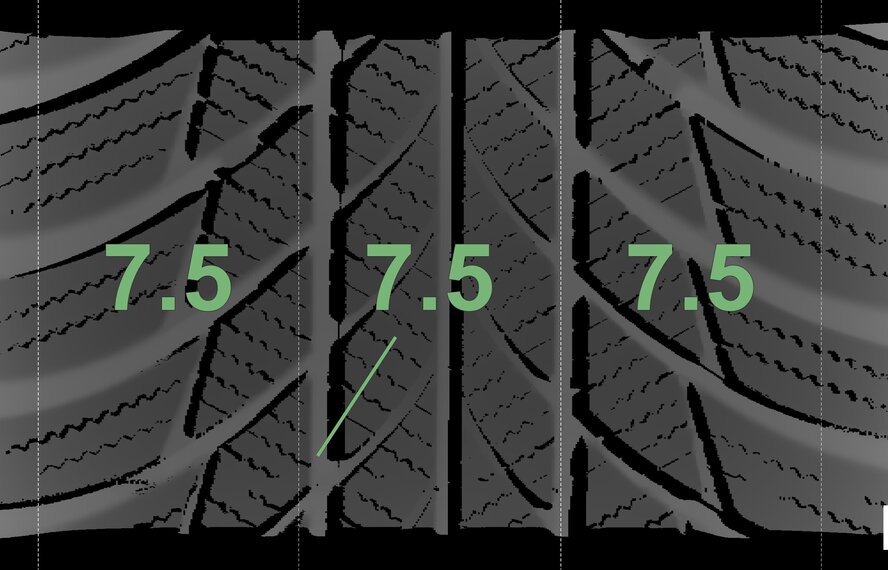 Mercedes Mercedes A B CLA Class W177 C118 W247 17 inch Bridgestone Winter tires Original