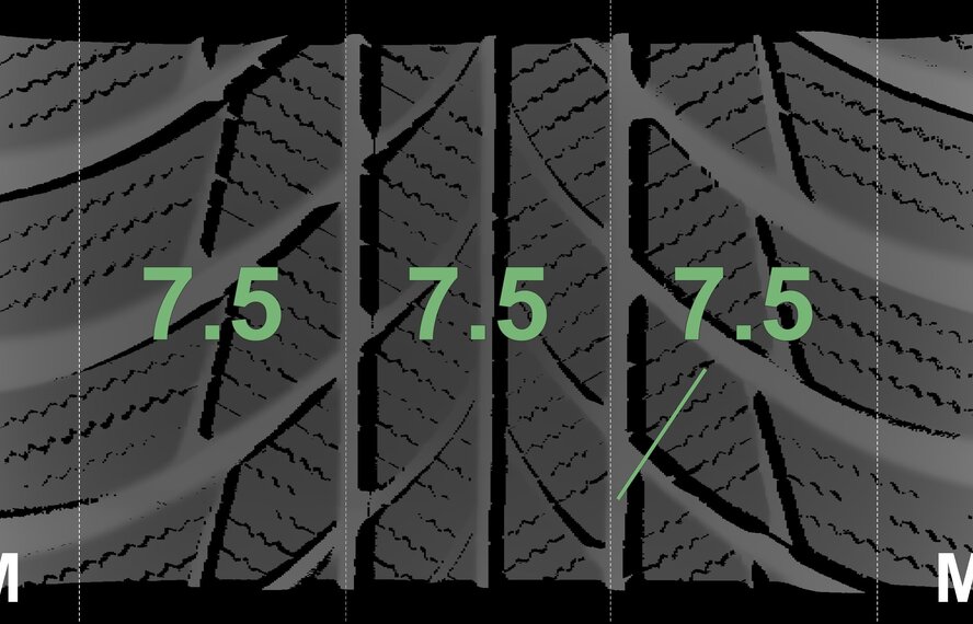 Mercedes Mercedes A B CLA Class W177 C118 W247 17 inch Bridgestone Winter tires Original